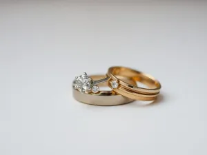 wedding rings with signature