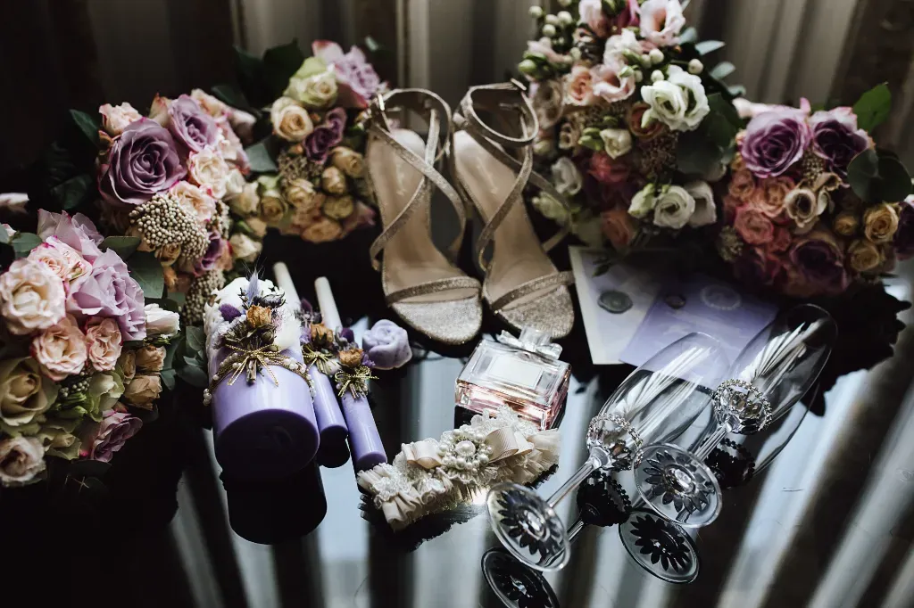 Przedmioty związane ze ślubem