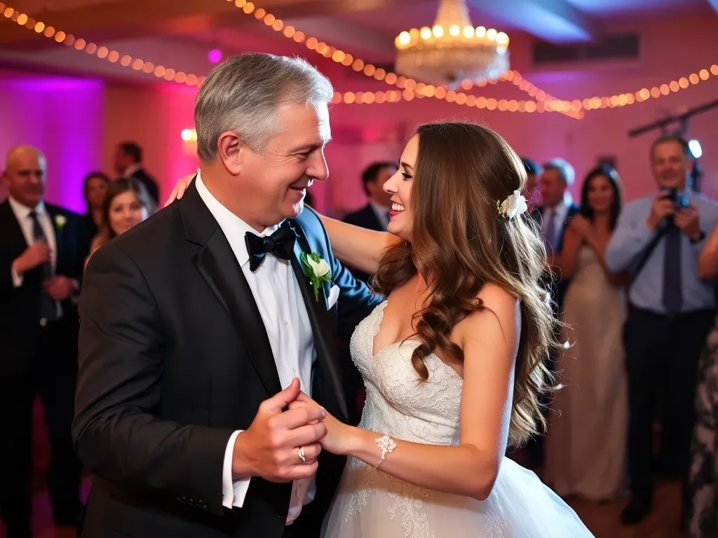 guest couple dancing at wedding party